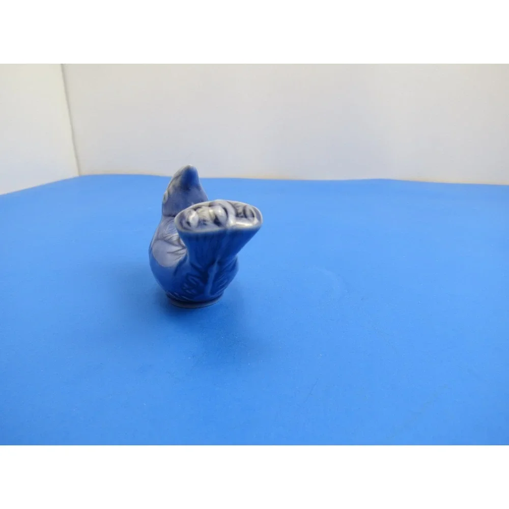 Rookwood Pottery 10071 Blue Cardinal Christmas Ornament 2012